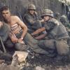 “Navy Hospital Corpsman D. R. Howe treats the wounds of Private First Class D A. Crum, ‘H’ Company 2nd Battalion, Fifth Marine Regiment during Operation Hue City