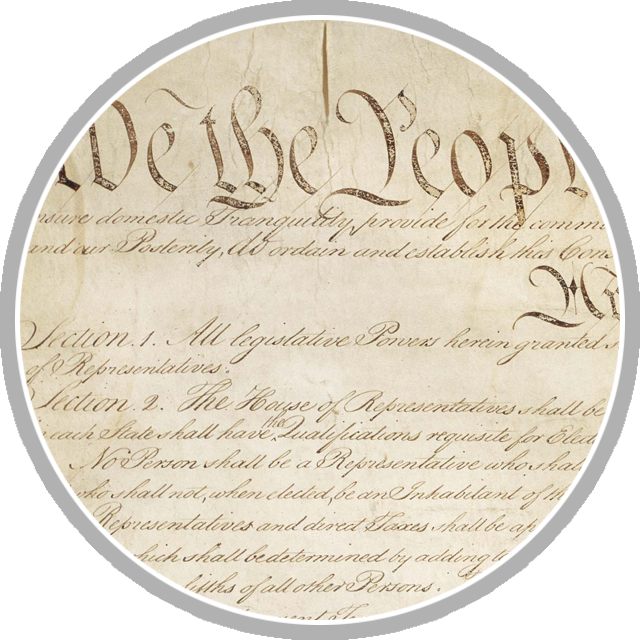 Celebrating Constitution Day icon portal graphic